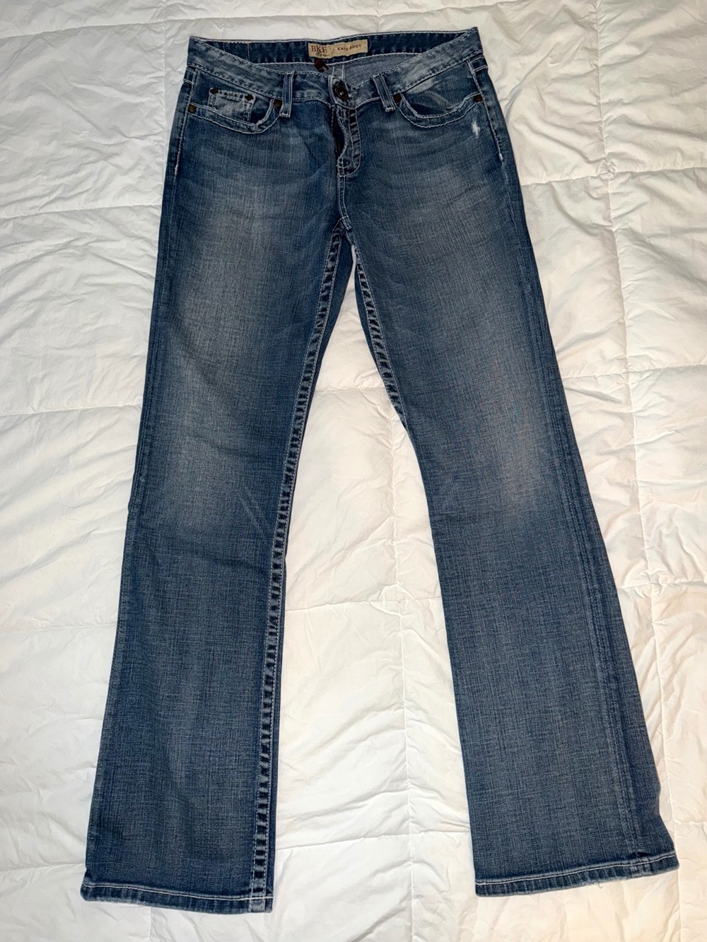BKE Kate Boot Women's Mid-Rise Bootcut Jeans 29x33.5